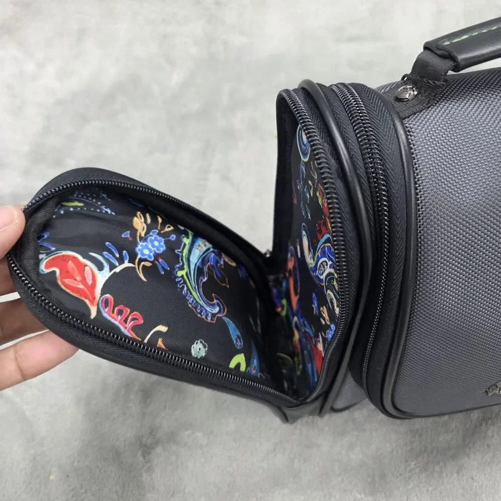 Robert Graham Hanging Toiletry Overnight Bag Armageddon Black/Paisley